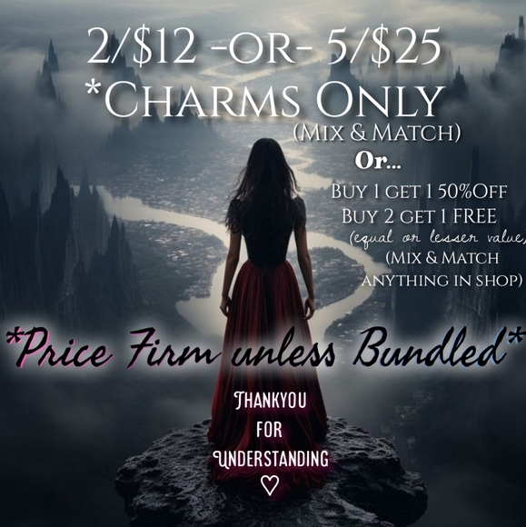 5/$25 Silver Snowflake Charm for Bracelet Xmas Stocking Stuffer Winter Jewelry - Picture 2 of 9